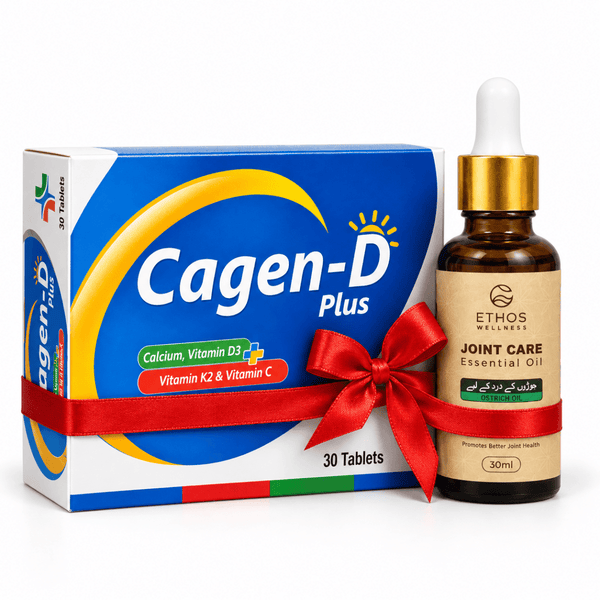 Cagen-D Plus and Joint Care Oil for Natural Joint Support - Ethos Wellness
