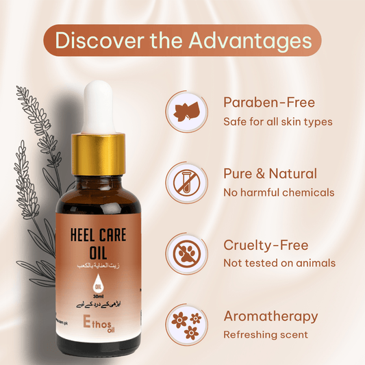 Heel Care Oil | 30ml | Foot Comfort at Best - Ethos Wellness