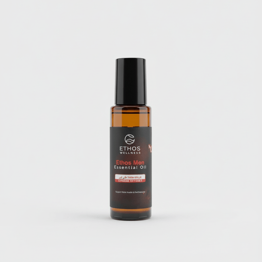 Men Essential Oil | Small - 10ml | Boost Vitality, Energy & Confidence - Ethos Wellness