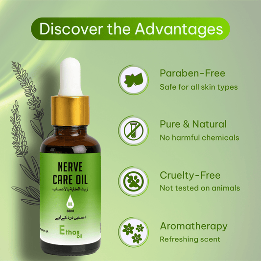 Nerve Care Oil | 30ml | Say Goodbye to Numbness - Ethos Wellness