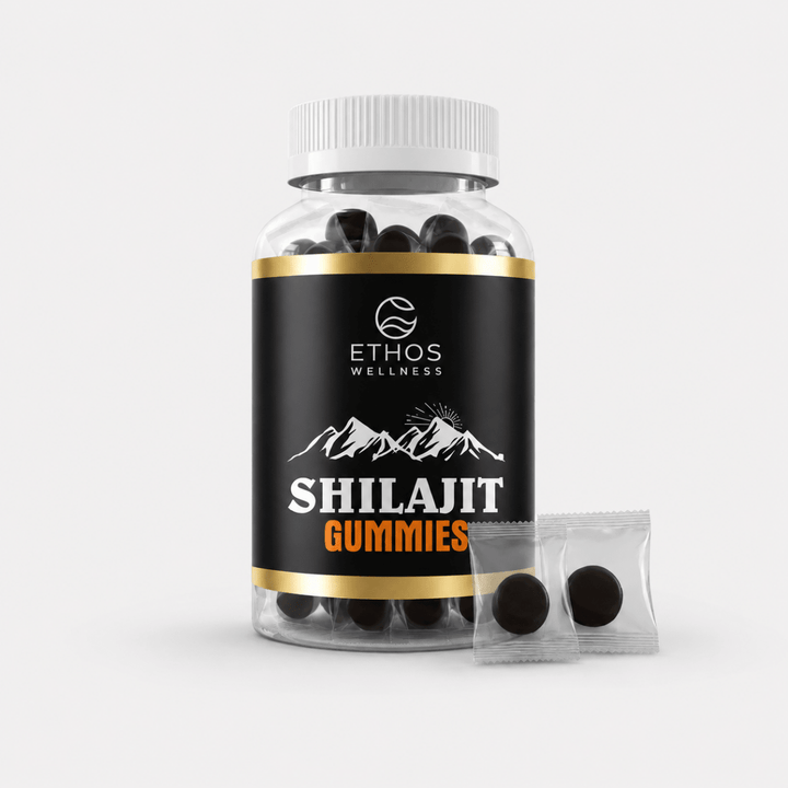 Ethos Wellness Pure Himalayan Shilajit Gummies - 80+ Minerals & Fulvic Acid