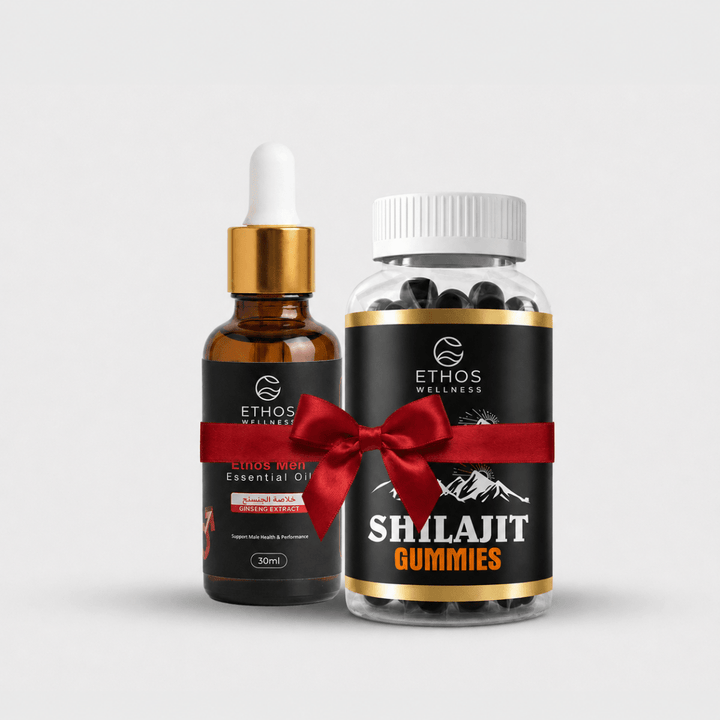 Shilajit + Mens Oil Combo - Ethos Wellness
