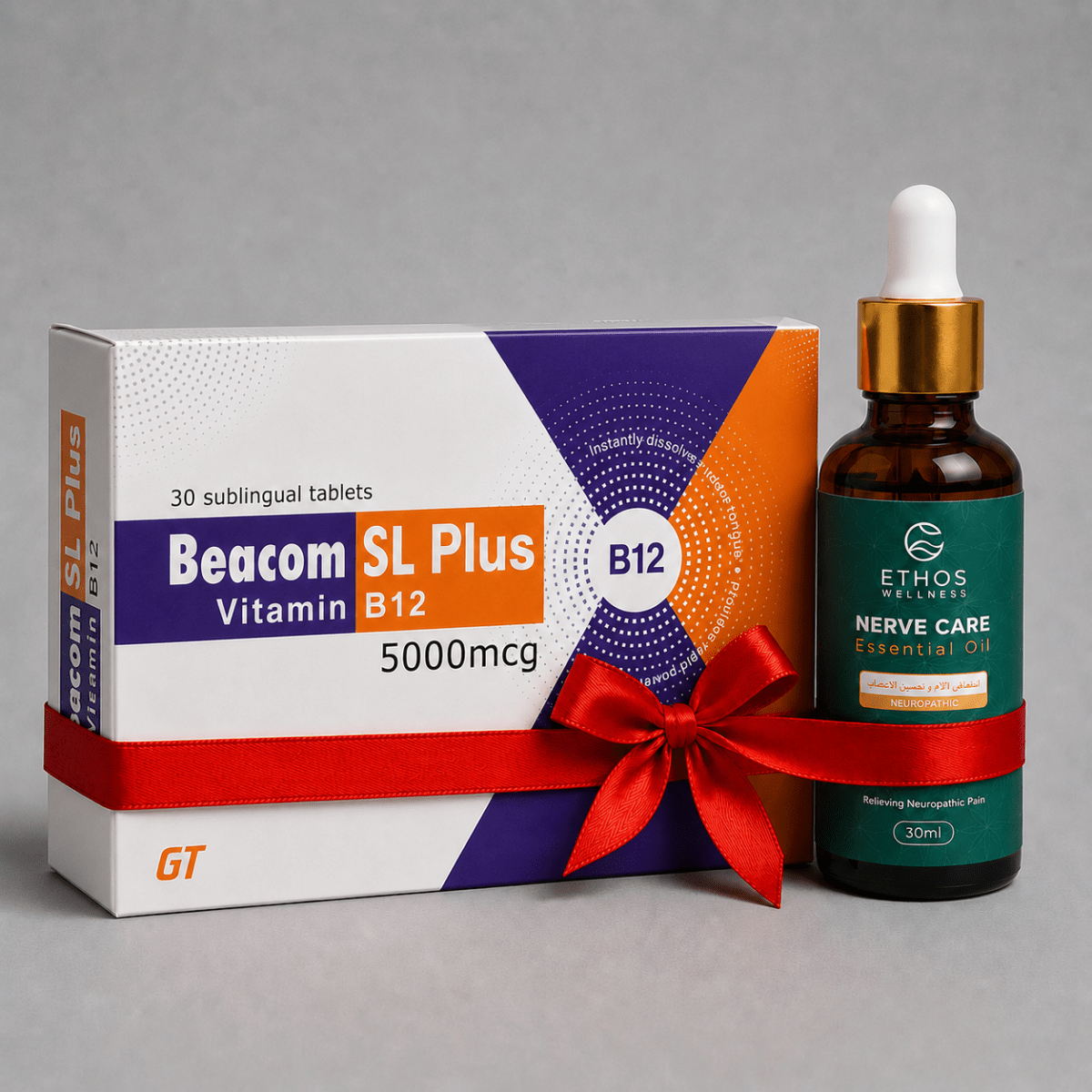 BEACOM PLUS AND NERVE OIL - Ethos Wellness
