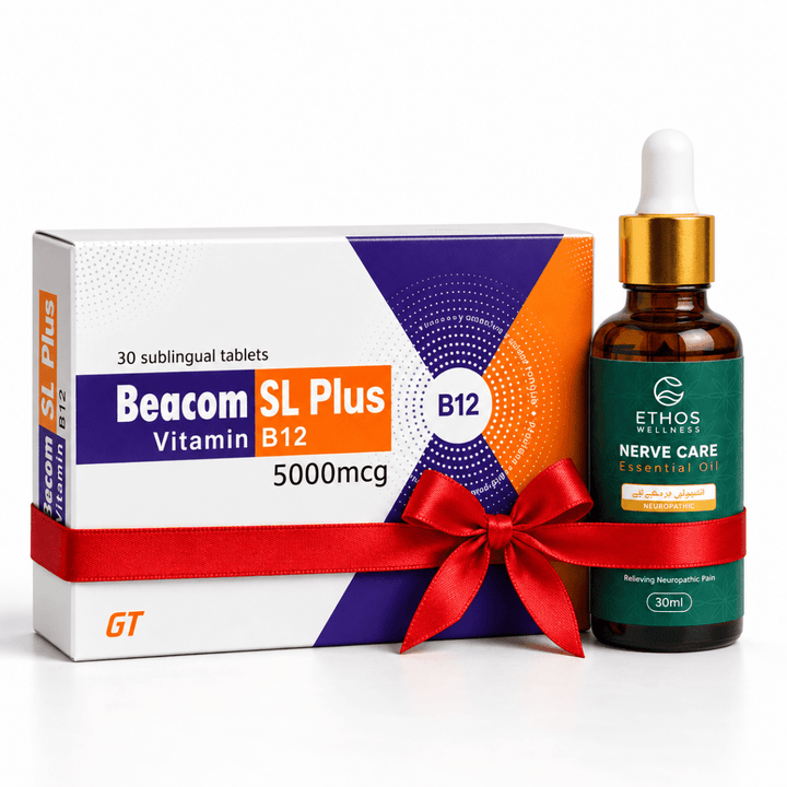 BEACOM SL PLUS VITAMIN B12 5000(mcg) AND NERVE CARE OIL - Ethos Wellness
