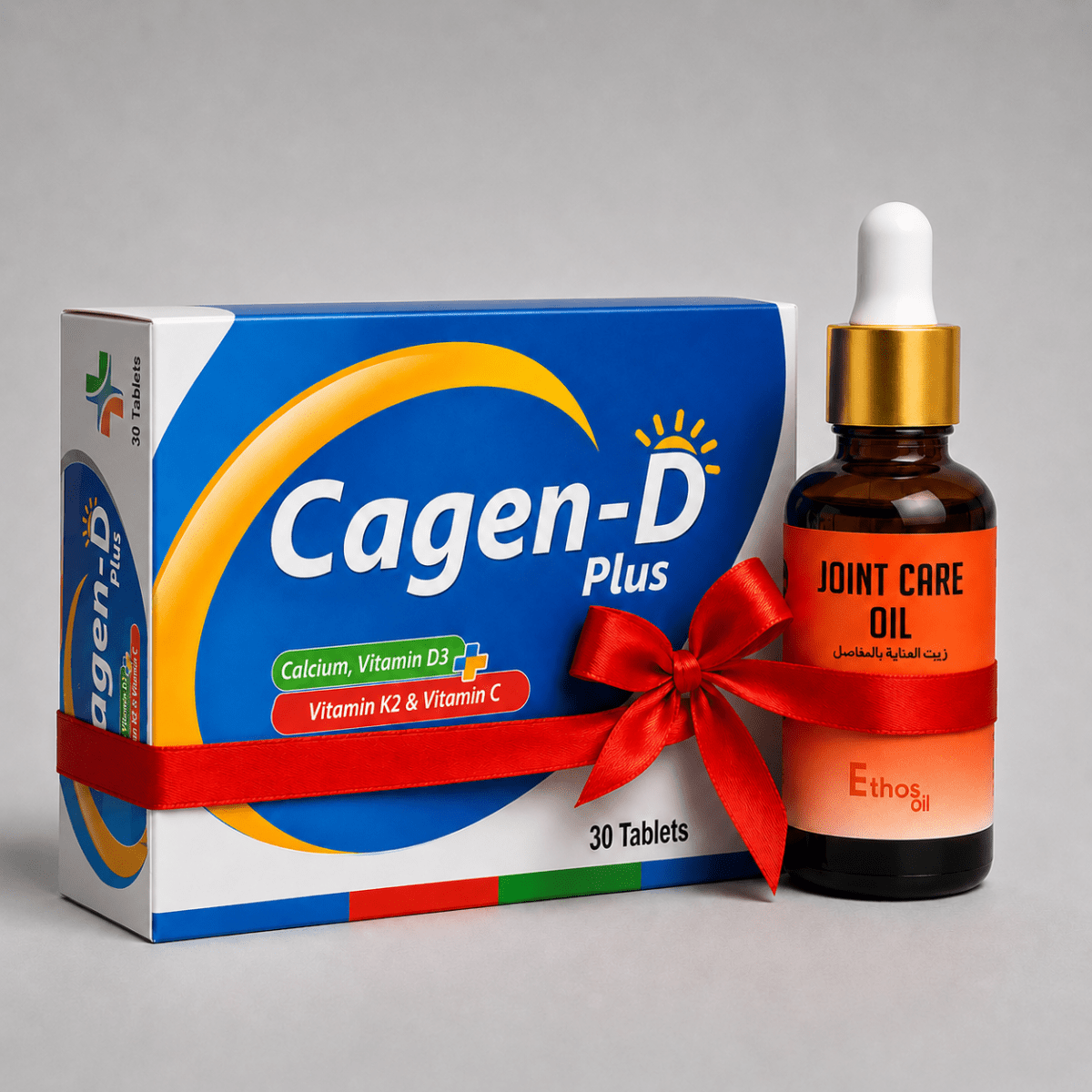 CAGEN D PLUS AND JOINT OIL - Ethos Wellness