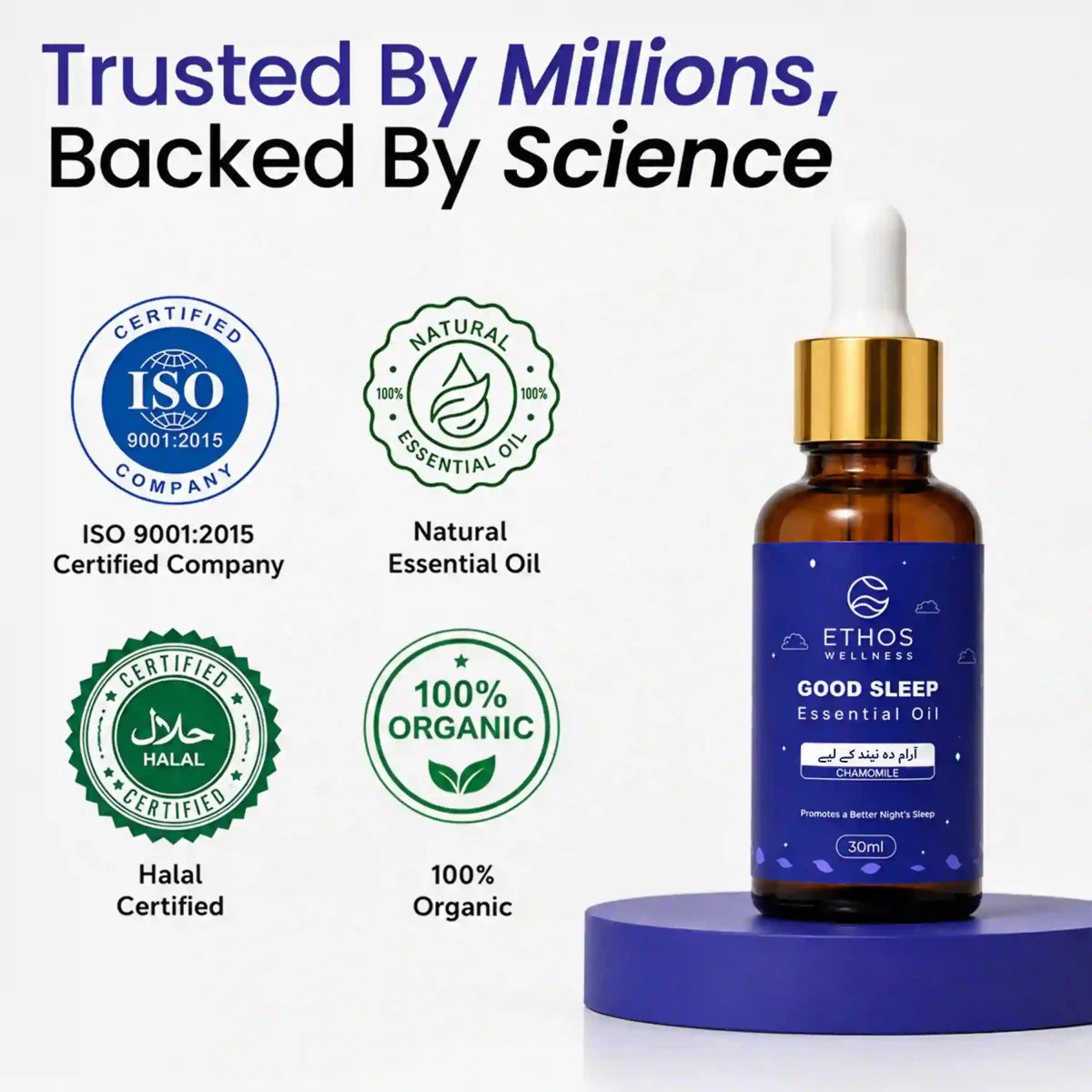 Good Sleep Oil | 30ml | For Deeper, Restful Nights - Ethos Wellness
