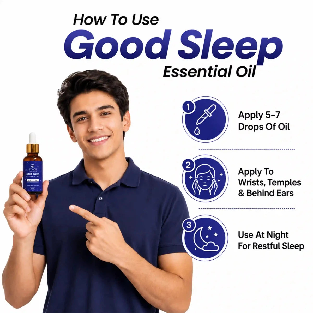Good Sleep Oil | 30ml | For Deeper, Restful Nights - Ethos Wellness