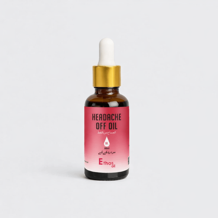 Headache Off Oil | 30ml | Natural Calm for Migraines - Ethos Wellness