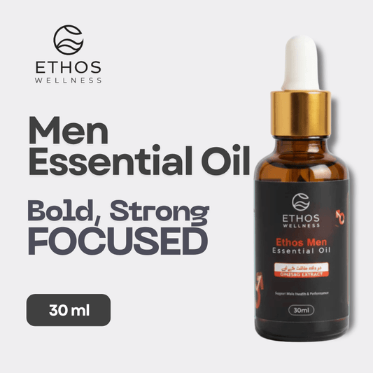 Men Essential Oil | 30ml | Boost Vitality, Energy & Confidence - Ethos Wellness