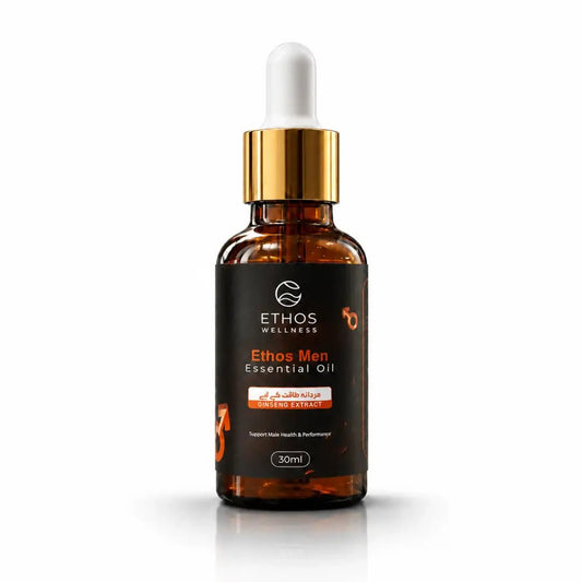 Ethos Wellness Men Essential Oil - For Power, Stamina, Energy & Vitality