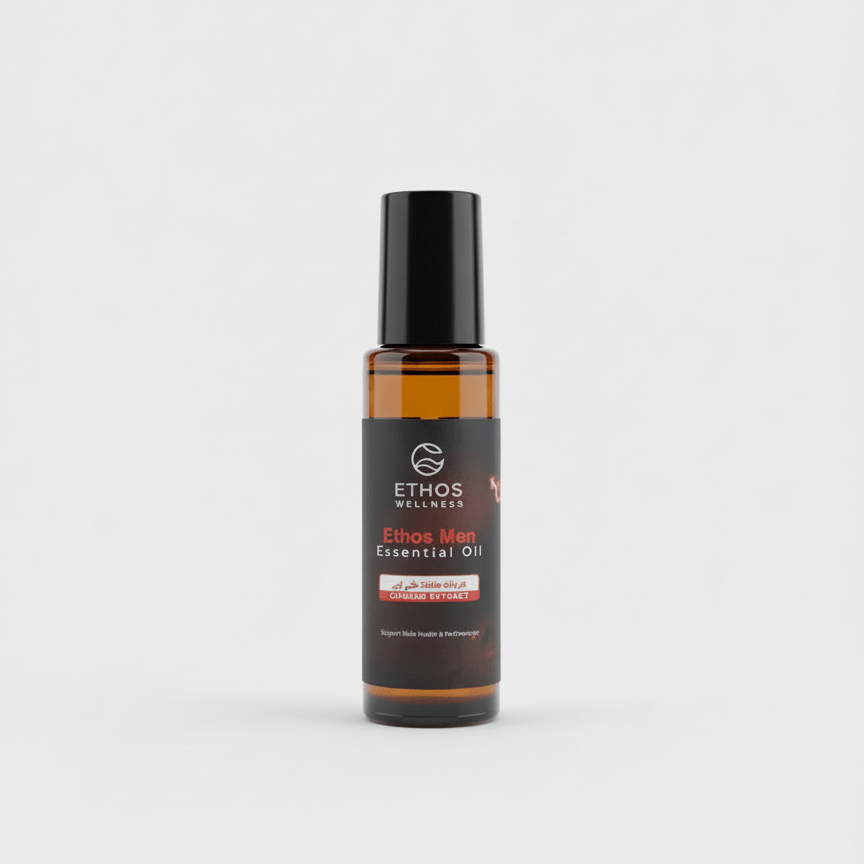 Men Essential Oil | Small - 10ml | Boost Vitality, Energy & Confidence - Ethos Wellness