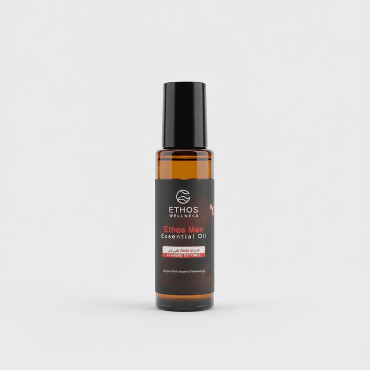 Men Essential Oil | Small - 10ml | Boost Vitality, Energy & Confidence - Ethos Wellness