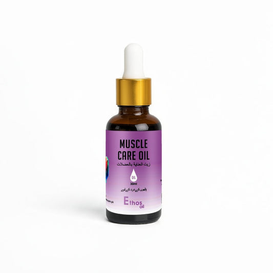 Muscle Care Oil | 30ml | Natural Relaxant for Muscles - Ethos Wellness