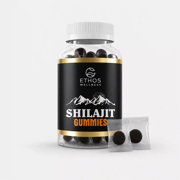Pure Himalayan Shilajit Gummies - 80+ Minerals & Fulvic Acid - Ethos Wellness