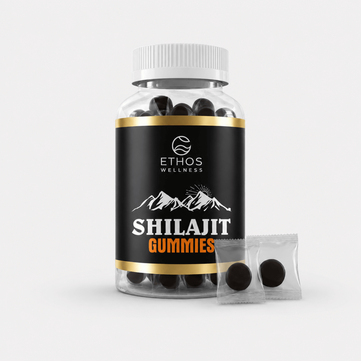 Shilajit Gummies | Natural Energy & Stamina Support - Ethos Wellness