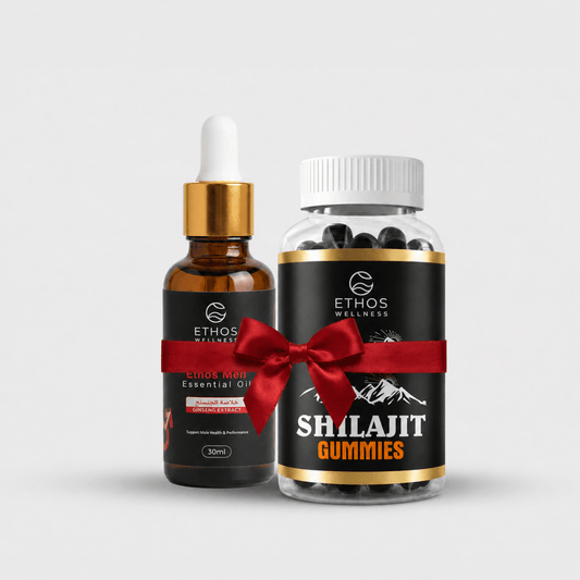 Shilajit + Mens Oil Combo - Ethos Wellness